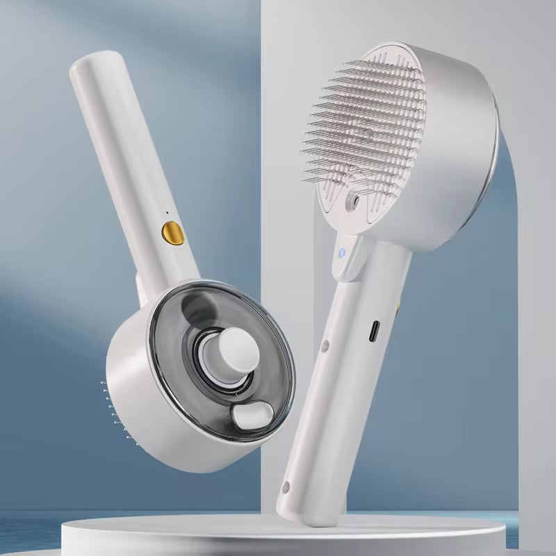 Transform Your Pet Grooming Routine with the Electric Steam Pet Grooming Brush Tool